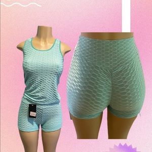 Brazilian biker short set